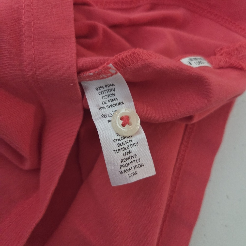 B Draddy Polo‎ Shirt Mens L Pink Pima Cotton Golf Short Sleeve 1912 Merion - Picture 6 of 13